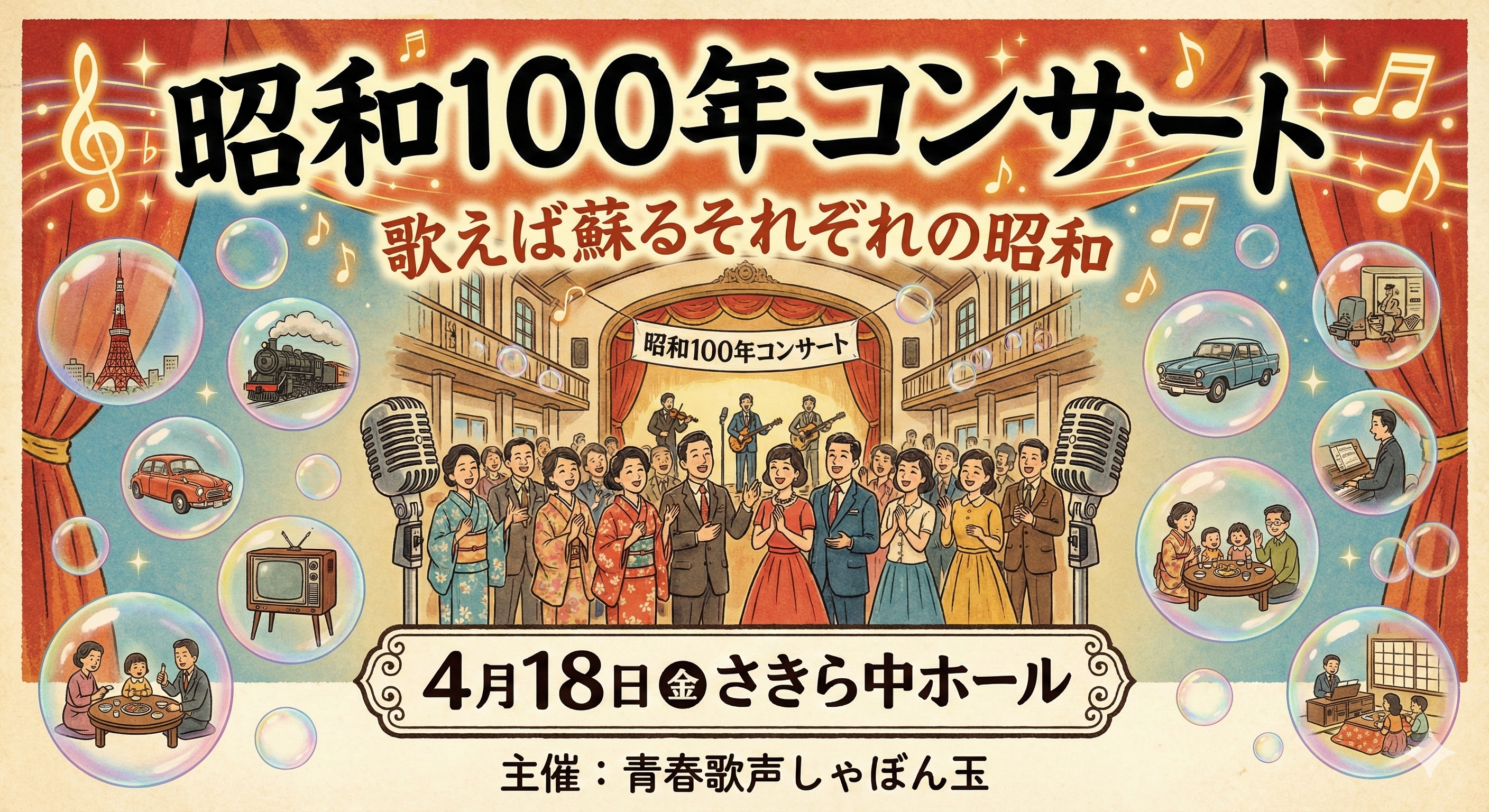 昭和100年コンサート