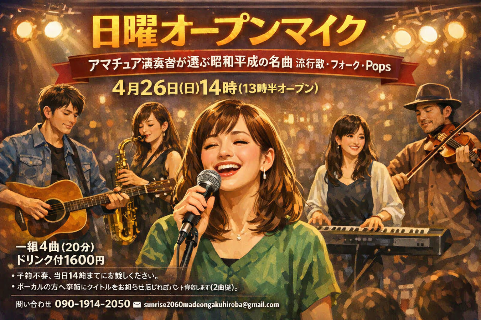 ◆日曜ライブ202604ター